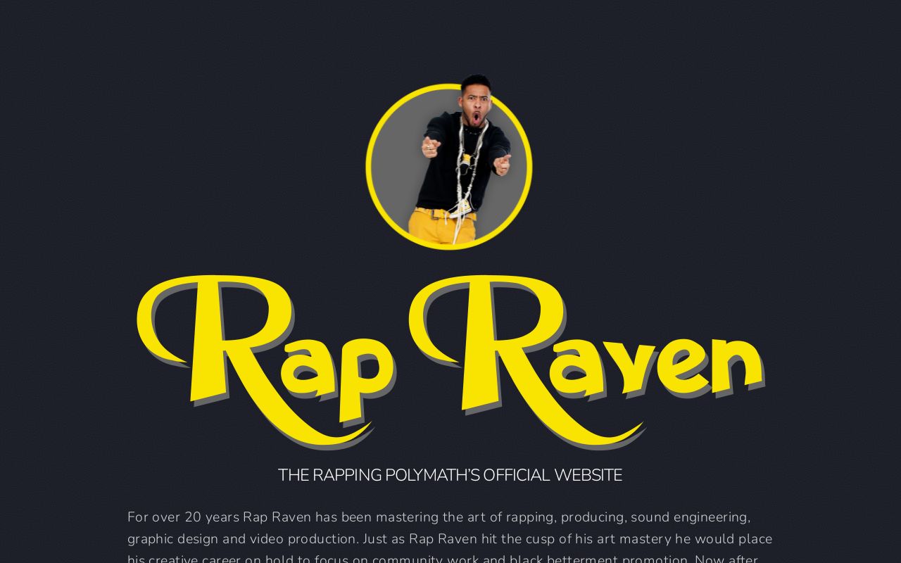 Rap Raven The official website